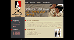 Desktop Screenshot of brightsecurityservices.com